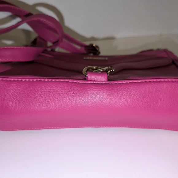 Rampage Faux Leather Pink Purse ... NWT - Picture 6 of 12